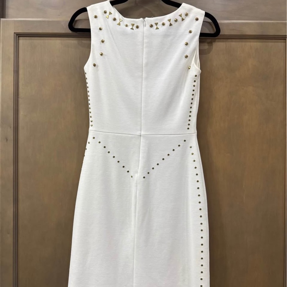 Guess by Marciano White Studded Midi Dress - Picture 3 of 4